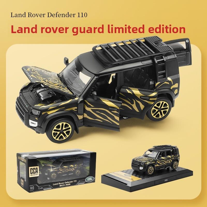 Suv Rover Land Defender 136 Skala Legeringsbilmodell Med Lyd Lys Barn For