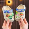 Kids' Cartoon Astronaut Closed-Toe Summer Sandals – Non-Slip, Soft Sole Clogs for Boys & Girls