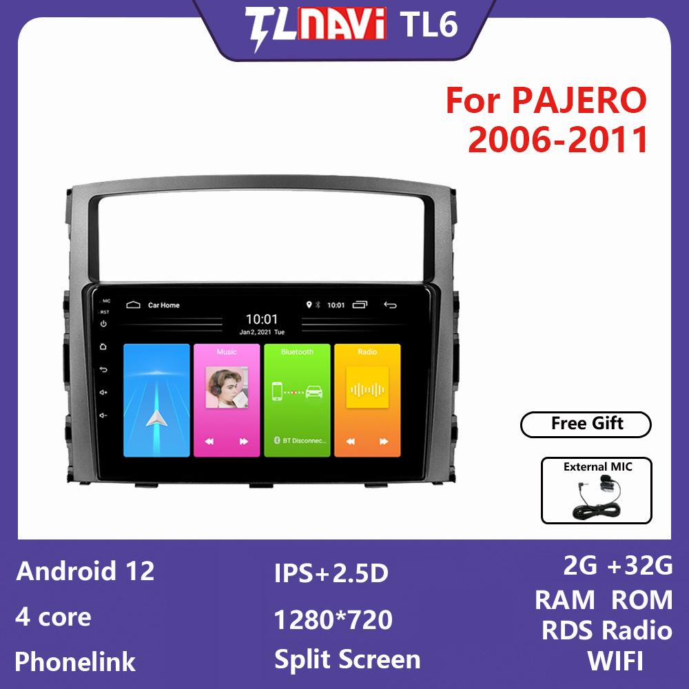 

Mitsubishi Old Pajero 06-12 Android Навигатор с большим экраном 1GB RAM + 16GB ROM