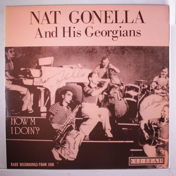 

LP Record NAT GONELLA HIS GEORGIANS Howm I Doin OLD11 Old Bean Record 1987 UK Jazz Used
