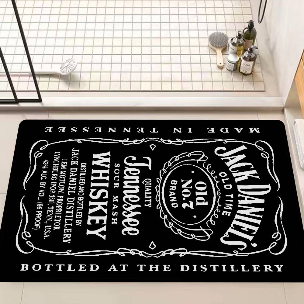 

Brand J-Jack Daniel Luxury Entrance Door Mat Nordic Style Bedroom Living Room Doormat Home Balcony Anti-Slip Modern Home Decor 40x60cm