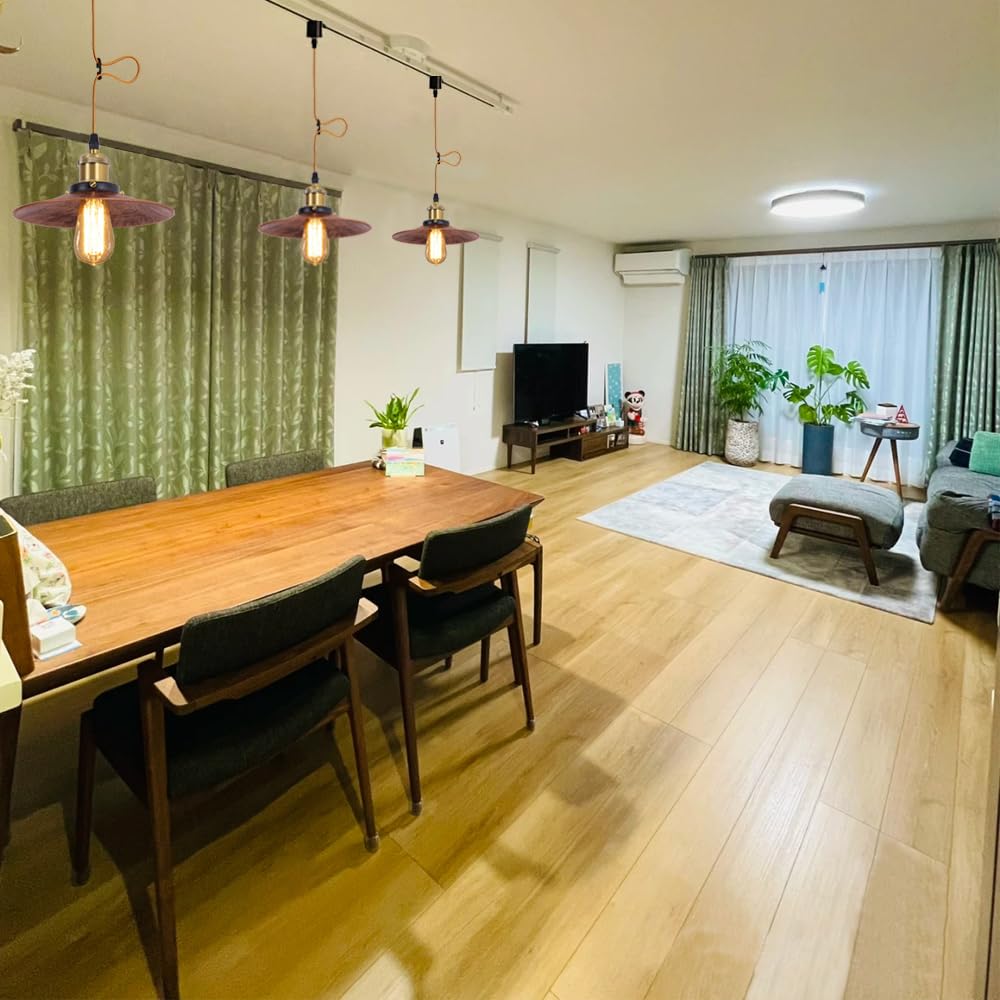 Retro pendant hanging ceiling Nordic modern industrial E26 bulb not steel for dining interior ceiling light fixture retro 2 reddish-bronze light,