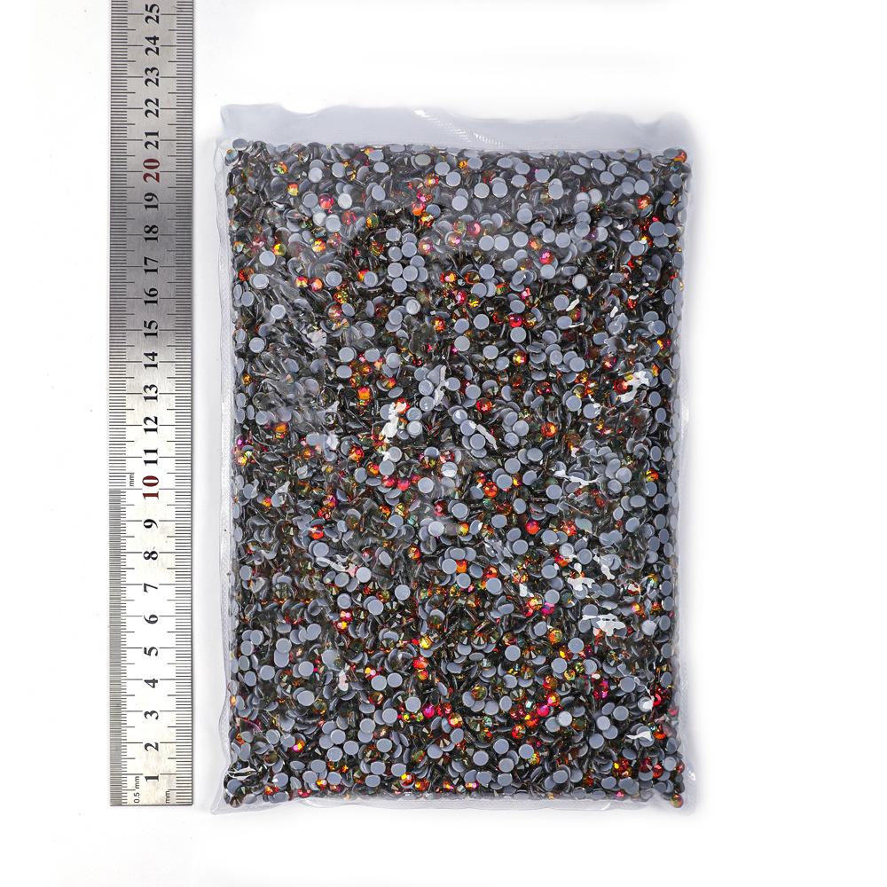 Weichen Imitation Austrian Hot Diamond Big Bag, Grid Glue Glass Rhinestone Hot Melt Glue Bottom Drill Clothing Accessories