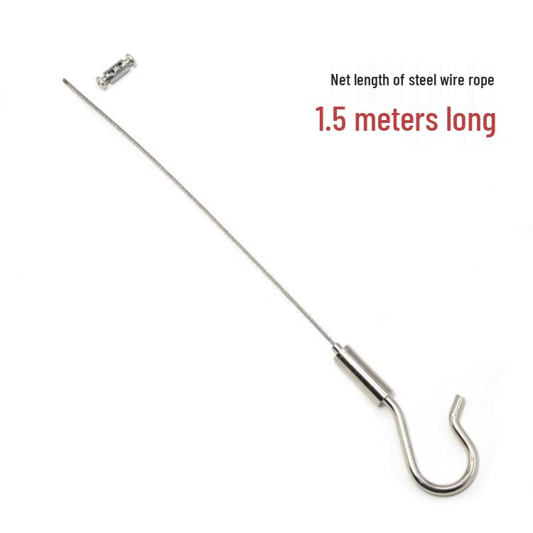 Adjustable Stainless Steel Wire Rope Sling Hook and Lock Device