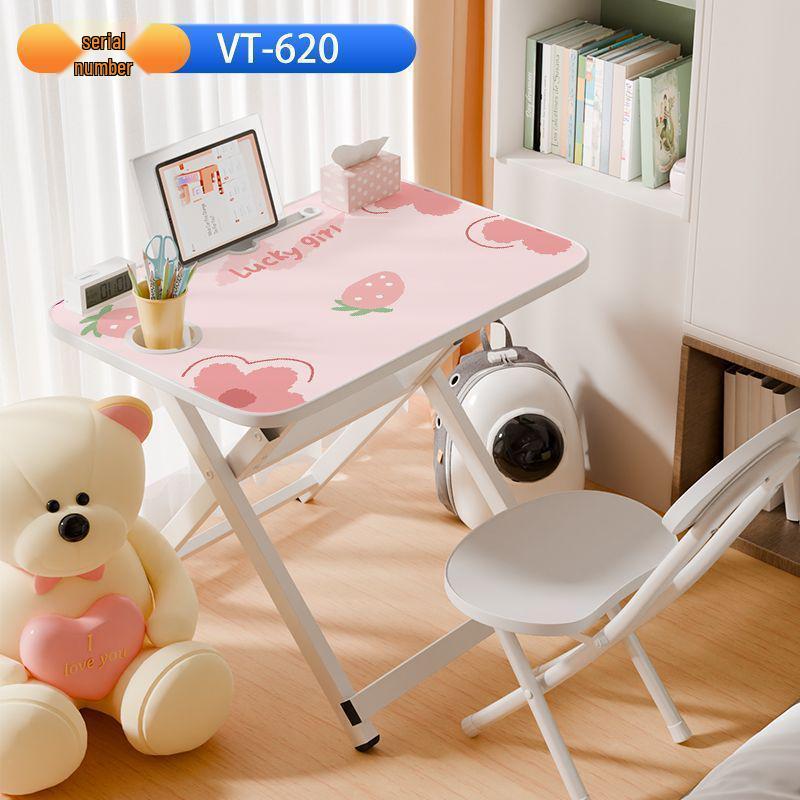Przenośny wielofunkcyjny składany zestaw biurka i krzesełka dla dzieci - Nie wymaga montażu