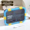 Divided Compartments Lunch Box Sealed Lid Food Container Thermal Lunch Box  for Office Workers