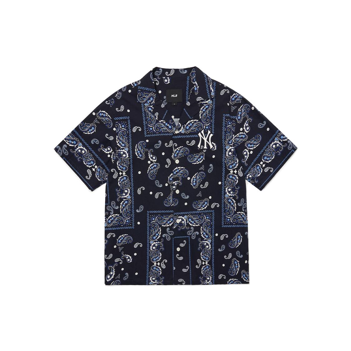 MLB New York Yankees Shirt Unisex Marine Blue 3AWSP0123-50NYD S