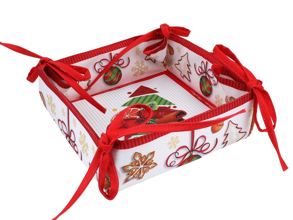 Christmas Bread Basket Small Carmani