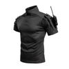 Men's G4 Quick-Dry Tactical Camouflage Training Set: Short-Sleeve, Wear-Resistant, Loose Fit Outdoor T-Shirt & Frog Suit