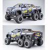 1/24 Scale X-Class 6x6 Off-Road DieCast Metal Model Cars, Pickup Monster Trucks Toy Refitted Model Car with Sound and Light για παιδιά ηλικίας 3 ετών και άνω