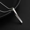 Men's Necklace Lady's Necklace New Pendant Necklace Tide Hip Hop Necklace Stainless Steel Pendant Jewelry
