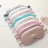 Polyester Sleep Mask Breathable Double Sided Breathable Eye Mask Multi-Color Sleep Shading Simulation Silk Eye Mask Office Nap