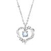 Original love necklace female niche design collarbone chain pendant necklace