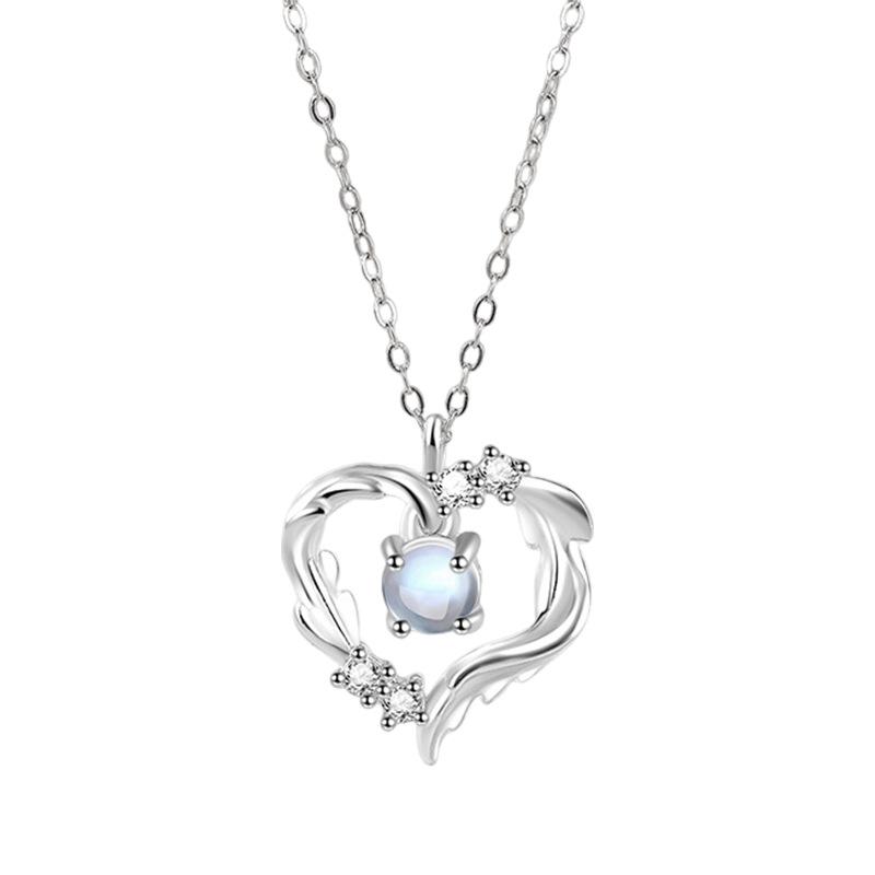 Original love necklace female niche design collarbone chain pendant necklace