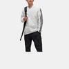 Y-3 FW22 Small Logo V-Neck Striped Long Sleeve T-Shirt Men Tops White HS9876