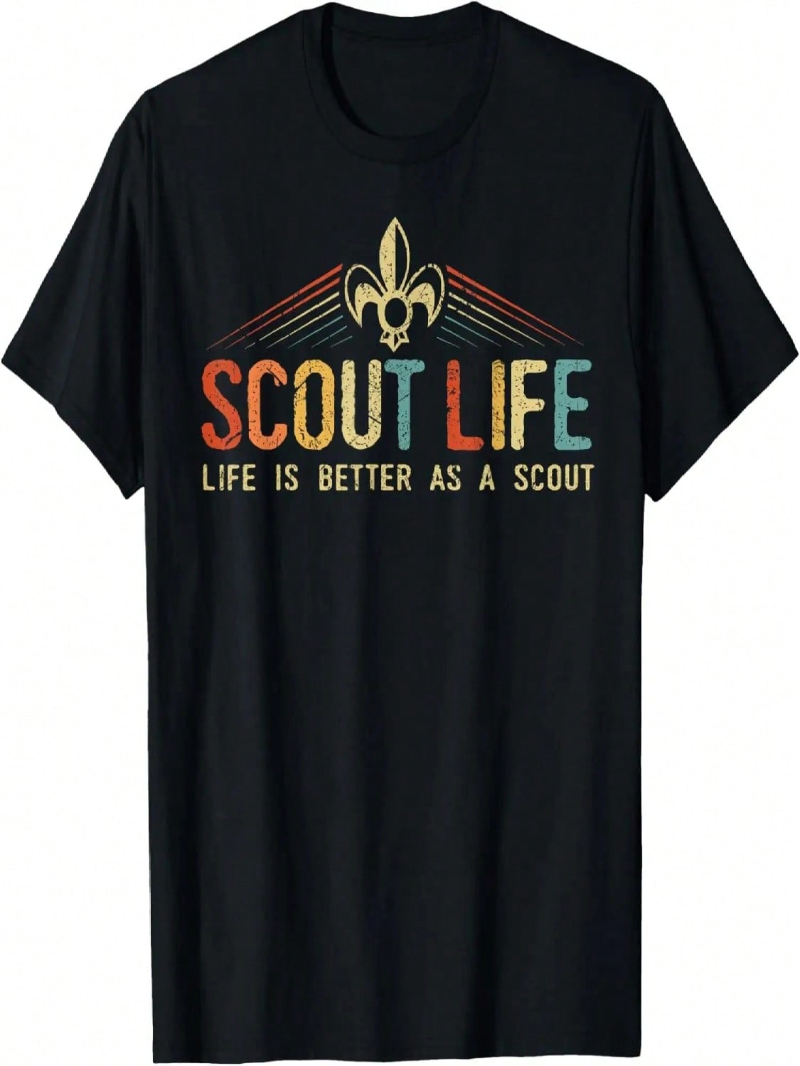 Scout Life And Life Is Better As A Scout Vintage Gift T-Shirt S