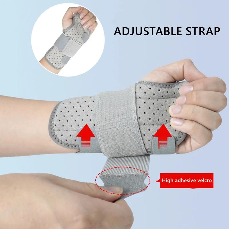 Atmungsaktive Handgelenkstütze, professionelle Schiene, Handgelenkstütze, Schutzband, Arthritis, Karpaltunnel, Handverstauchung, Tendinitis, Armband