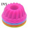 Muffin Mold 12Pcs/Set Cake Non-stick Food Grade Easy Release DIY Mould Reusable Bakeware Jelly Doughnut Silicone Kitchen Supplies