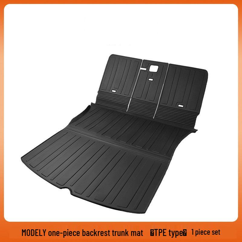 

Совместимый коврик в багажник Tesla Model Y/3 с полной защитой и боковыми протекторами Suitable for Tesla