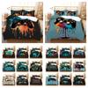 Comforter Cover Set 3D Game Console Printing Bed Clothes King Size Polyester High Quality Home Bedding Set