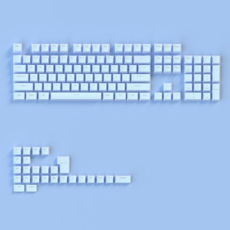 130Keys PBT Keycap Pudding OEM Profile Backlit for RGB Mechanical Keyboard