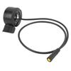 Cabo do Acelerador 130X Acelerador Conector Impermeável de 3 Pinos Acelerador de Polegar para Bicicleta Elétrica BAFANG BBS01 BBS02