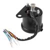 Keenso Motorcycle Speedometer Tachometer 60mm Black Waterproof Universal Motorcycle Odometer Speedometer Gauge