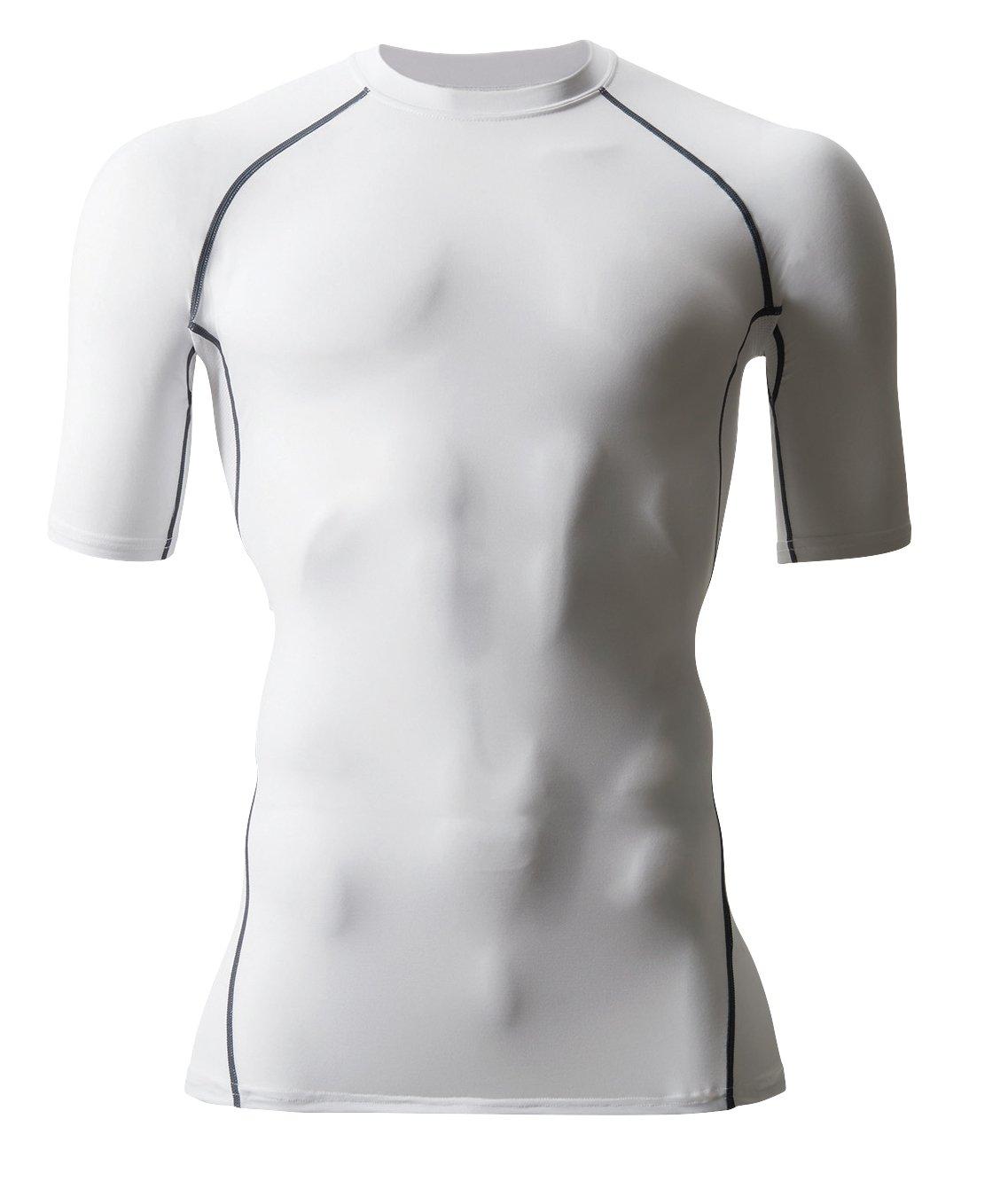 

BURTLE Футболка с коротким рукавом Cool Fitted 4042 29 Белая XL Весна/Лето белый