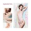 (20 pcs)  Lady Straight Manual Replaceable Cosmetic Trim Hair Remover Accessories Portable Beauty Tools Safety Razors Shaver Blades