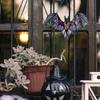 Halloween Bat Ornaments 2D Acrylic Wall Art Decor Halloween Decoration Decorative Pendant For Living Room Home Kitchen