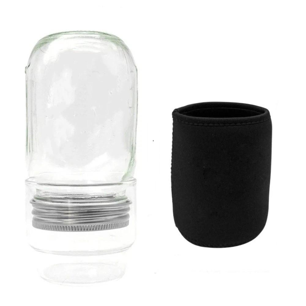 Drain Cover Glass Sprout Growing Set Blackout Sleeves Sprout Growing Container  Kitchen Countertop
