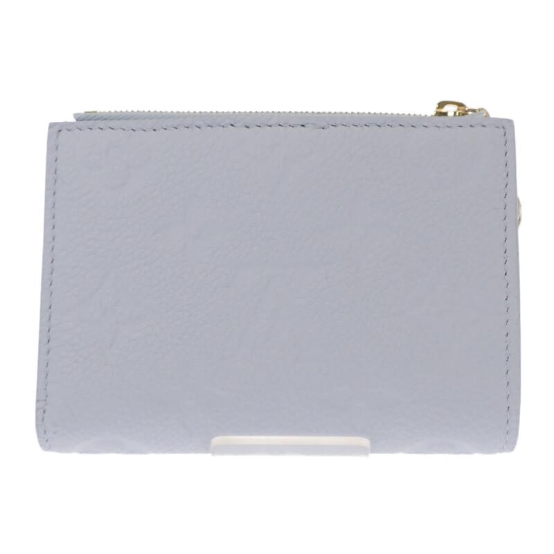 LOUIS VUITTON M14654 Bifold Wallet Azure blue Monogram Ann Platt Women