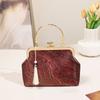 Sac pour femme sac bandoulière brocart uni et élégant sac hanfu sacs pour femme sac messager sac à main à clip