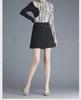 Women's High Waist Black Suit Shorts: Korean Style 2024 Spring/Autumn, Slim A-Line, Versatile, Loose Fit, Wide Leg.