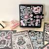 Korean Cute Maid Devil Angel Girl Stickers Scrapbooking DIY Album Decoration Sticker Aesthetic Personalized Kawaii Stationery