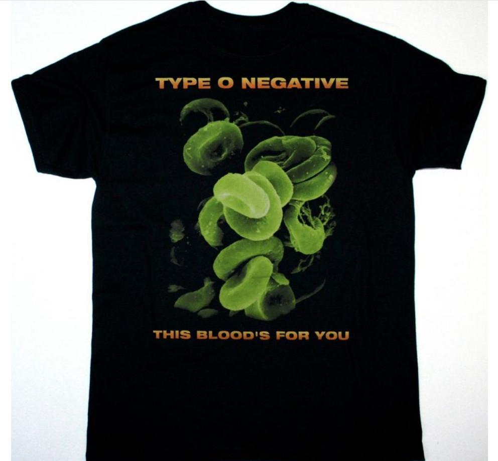 TYPE O NEGATIVE THIS BLOOD’S FOR YOU NEW BLACK Black Shirt C120 M