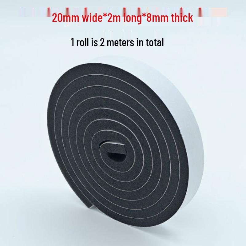 Black Self-Adhesive Fire Retardant Foam Tape