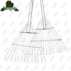 Galvanized Steel Garden Rake