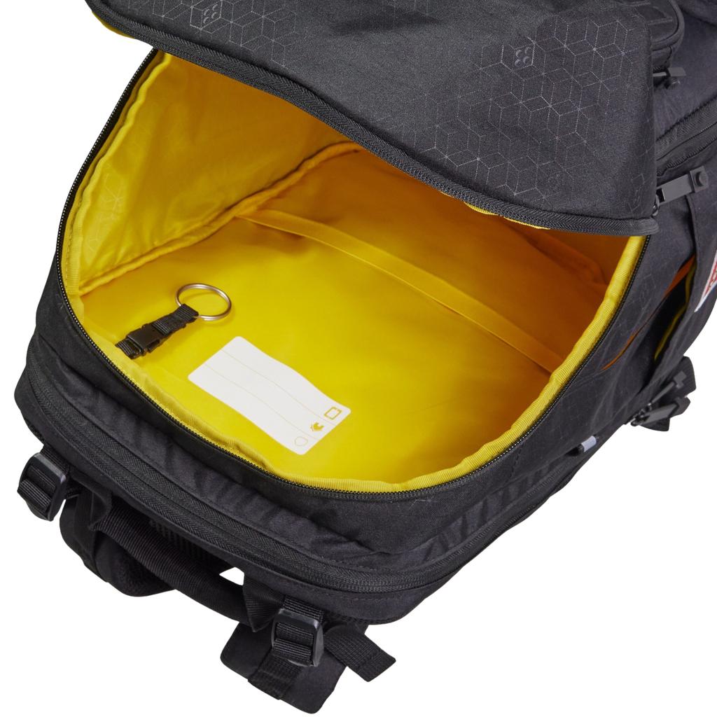 LEGO Bricks Petersen School Backpack, for Boy Black Backpack