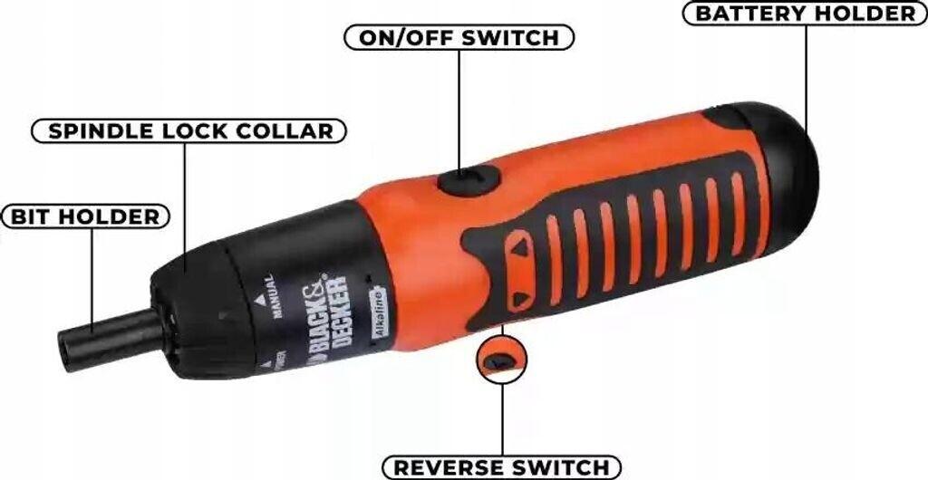 Импульсный шуруповёрт Black & Decker A7073