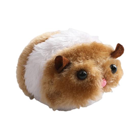 

Кішки Іграшка Мишка на Мотузці Інтерактивна Іграшка для Кішок Рухома Вібруюча Мишка Пухнаста Плюшева Іграшка Мишка для Кішок Кошенят Домашніх Тварин Домашні Вправи Розваги кавовий