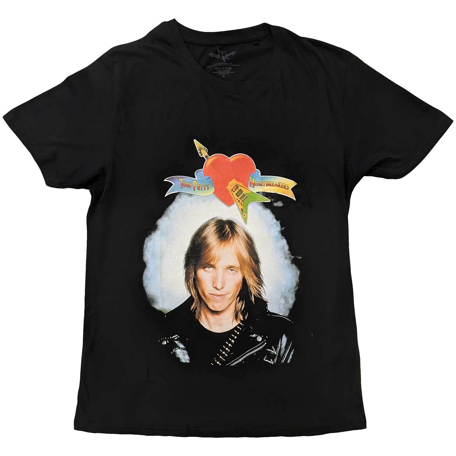 

Tom Petty & The Heartbreakers 1st Album Official Merchandise 100% Cotton T-shirt Mens Tees Top M/L/XL New- 4XL