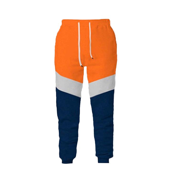 

Men s Versatile Patchwork Sweatpants: Casual, Breathable Harem Joggers for Spring and Autumn Sports L