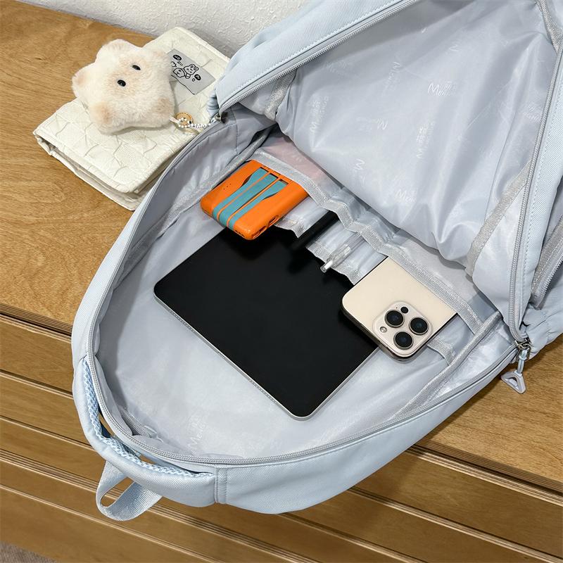 Cute Star Design Backpack for Women and Girls – Lightweight School Bag with Front Pocket, Mesh Compartment – Perfect for Daily Use, College, or Travel