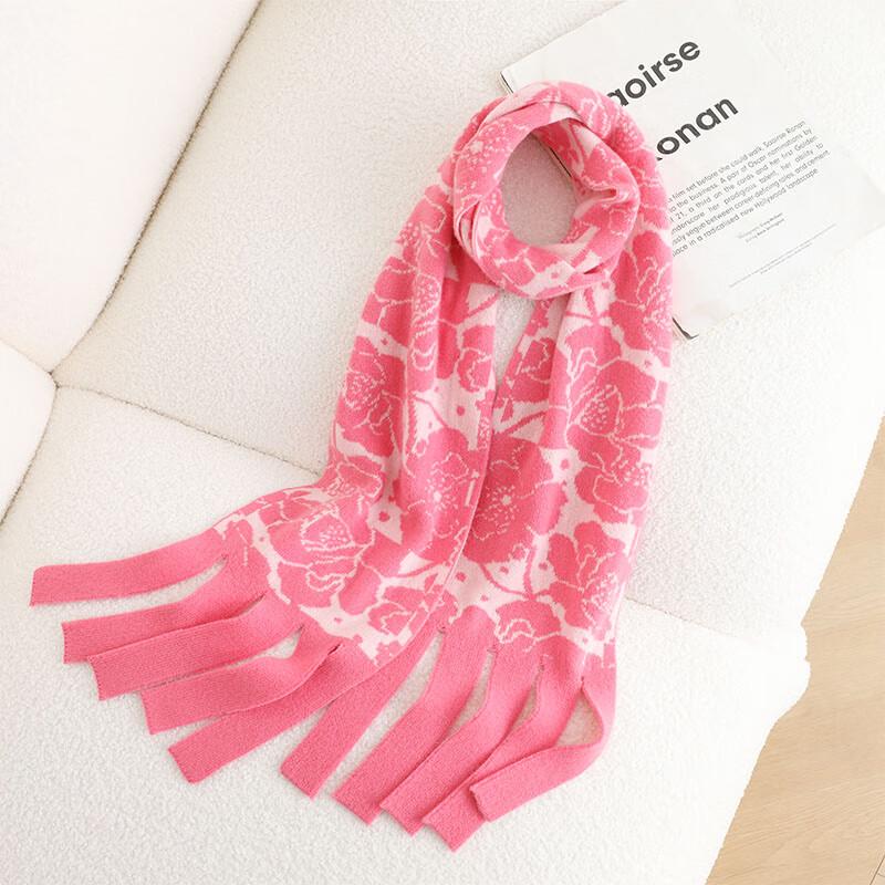 

G·TENNA NXW210 Women s Patterned 100% Wool Scarf 20*175CM