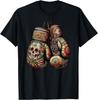 Mexican Vintage Style Boxing Gloves Aztec Mayan Fighter Gift Unisex T-Shirt