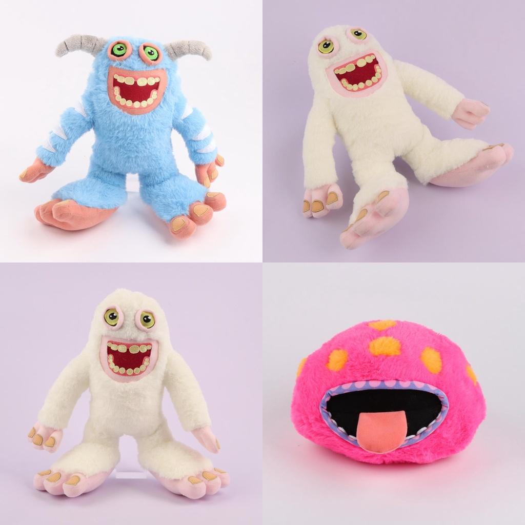 My Singing Monsters Plush Characters Blue White And Pink Options