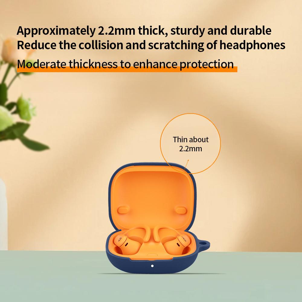 For Beats Powerbeats Pro 2 Silicone Case Bluetooth-Compatible Earphone Anti-Scratch Protective Cover