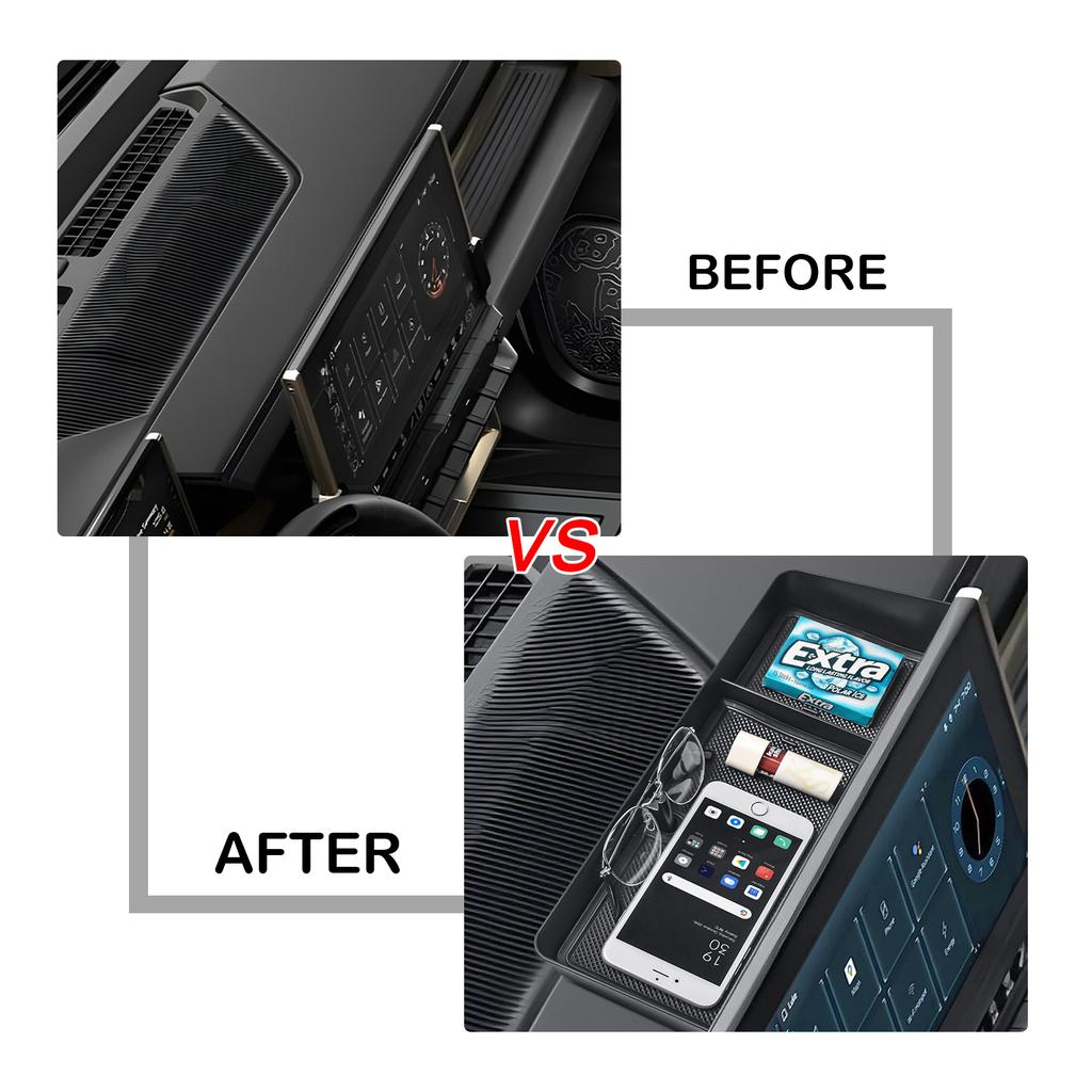 Center Console Dashboard Storage Box Tray for GMC Hummer EV 2025-2025 Center Console Organizer Dash Board Storage Accessories