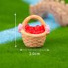 Mini Pink Elephant Ornament Cute Animal Figurine Dollhouse Micro Landscape Car Decoration Miniature Toy